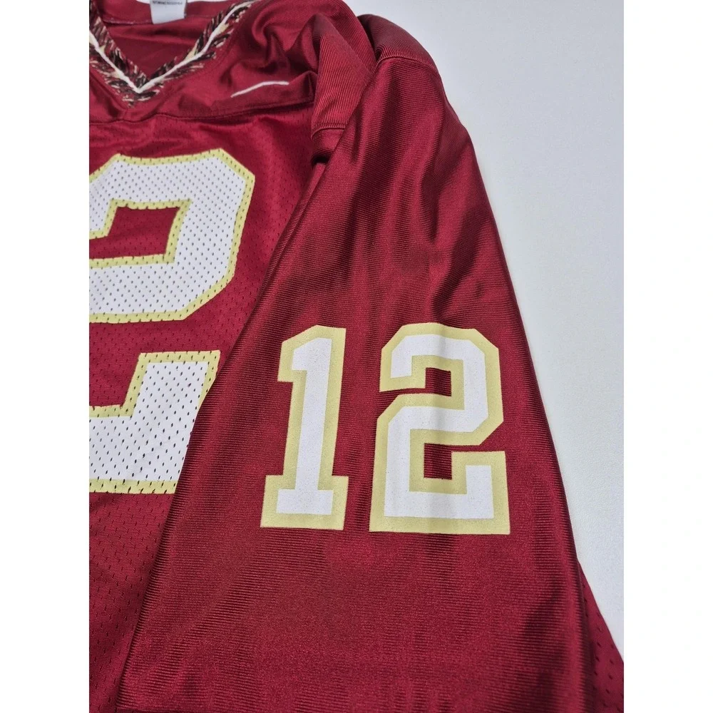 VTG Nike Florida State Seminoles #12 Football Jersey 90s Made in USA Mens M FSU